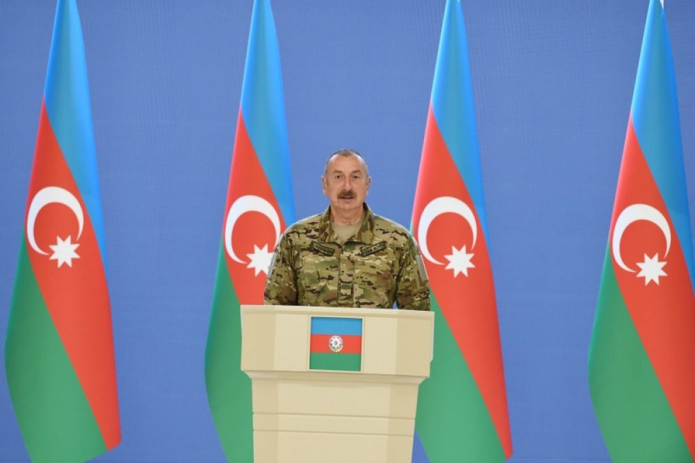 Azerbaycan Prezidenti: Qarabag munaqisesinin helli regionda sulhun ve emin-amanligin berqerar olmasi ucun yeni imkanlar yaradib
