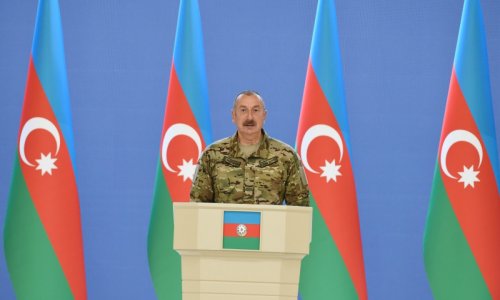 Azerbaycan Prezidenti: Qarabag munaqisesinin helli regionda sulhun ve emin-amanligin berqerar olmasi ucun yeni imkanlar yaradib